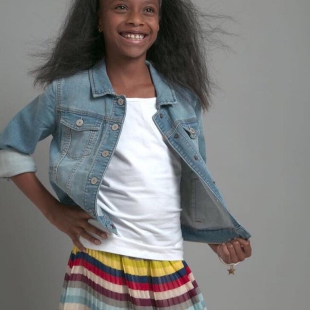 Cutest Gap Chevron Pleated Skirt